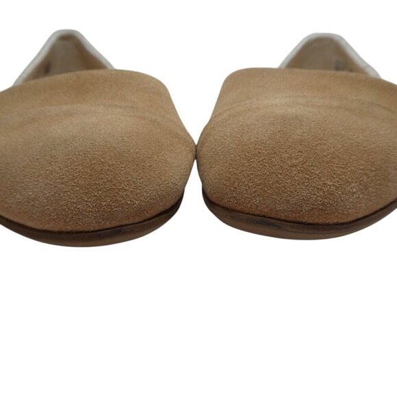 Toms Jutti Brown Suede D'orsay Flats Womens 10 - Picture 8 of 13